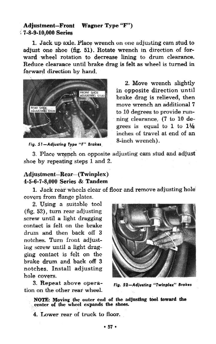 1959 Chevrolet Truck Operators Manual Page 105